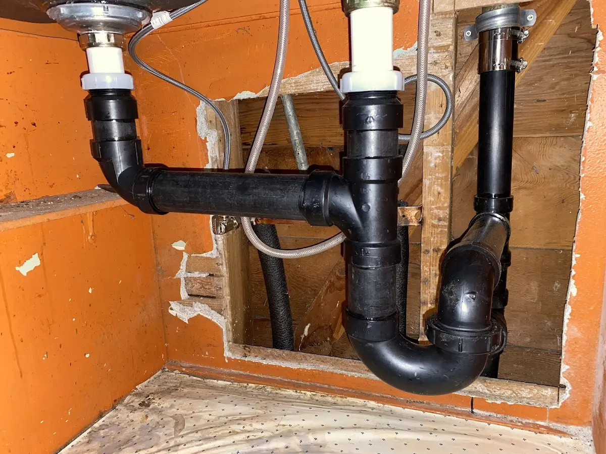 Professional Repiping Services equipment and tools on the job in Glenville
